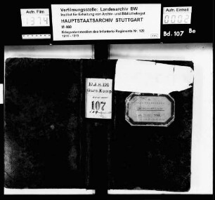 Kriegsstammrolle der 1. Wirtschaftskompanie
