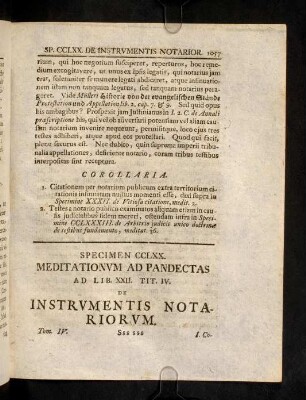 1057-1066, Sp. 270. De Instrumentis Notariorum