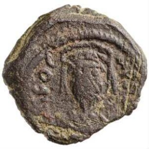Münze, 10 Nummi, 602 - 610