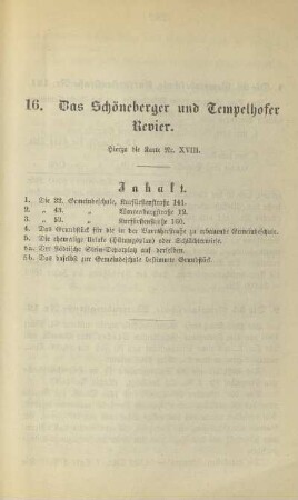 16. Das Schöneberger und Tempelhofer Revier