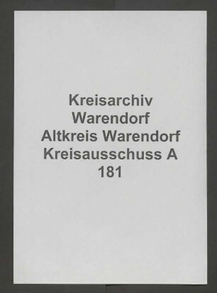 Gemeindeerheber der Ämter Freckenhorst, Hoetmar, Eveswinkel, Spez.
