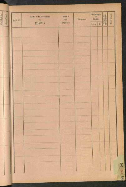 Standesamtsbuch der Stadt Aschaffenburg: Register Eheschließungen 1927 - 1929