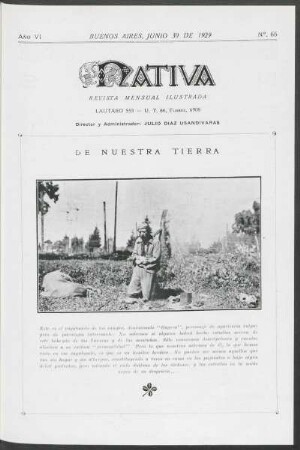 6.1929=Nr. 66: Nativa, 6.1929=Nr. 66