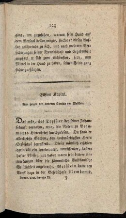 Eilftes Kapitel. Böse Folgen der dummen Streiche von Wolffstein.