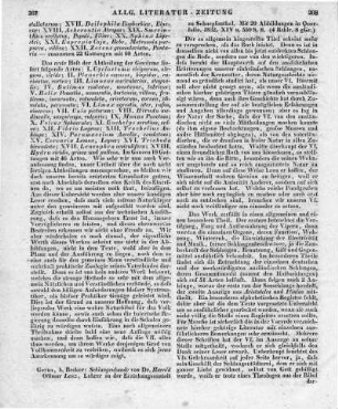 Lenz, H. O.: Schlangenkunde. Gotha: Becker 1832
