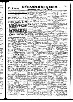 1549.Ausgabe. Dienstag, 17. Juli 1917