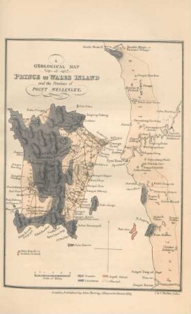A geological map of Prince of Wales Island ...