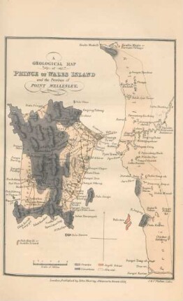 A geological map of Prince of Wales Island ...