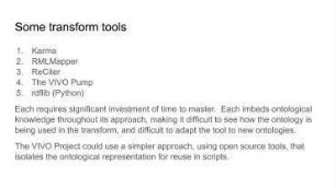 VIVO ETL using open source tools
