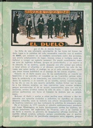 Resabios de tiempos viejos - El duelo