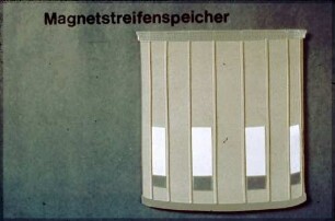 Magnetstreifenspeicher (Präsentationsmaterial EDV Technik)