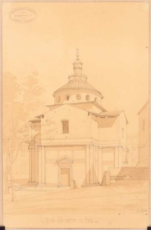 S. Maria delle Carceri, Prato: Perspektivische Ansicht
