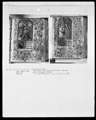 Gebetbuch für Herzog Philipp den Guten von Burgund — Verkündigung, Folio 38recto