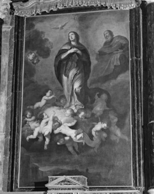 Heilige Maria mit Gottvater und Heiligem Geist
