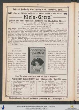 Geschäftsanzeige.