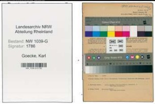 Entnazifizierung Karl Goecke , geb. 01.06.1905 (Angestellter)