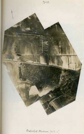 Foto des Bahnhofs Muizon (Luftbild)
