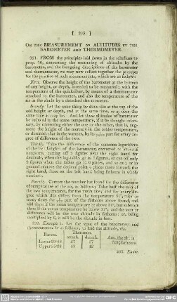 On The Measurement Of Altitudes By The Barometer And Thermometer