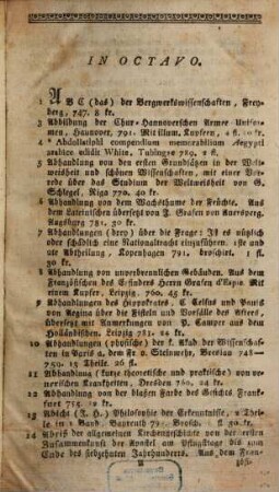 Seltene und kostbare Bücher, welche bey A. Blumauer ... zu haben sind. 1792/93