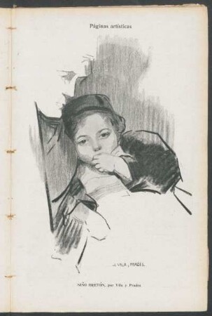 Páginas artísticas : Niño Bretón