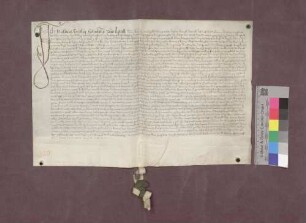 Michel Löw zu Liestal und andere verkaufen dem Domstift Basel ihr Haus zu Liestal.
