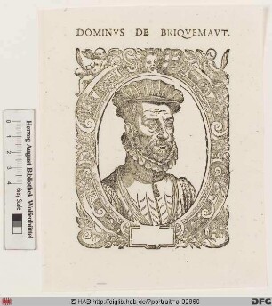 Bildnis François de Beauvais, seigneur de Briquemault
