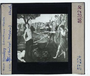 Memling, Martyrium des Hl. Sebastian (Brüssel KMSK 2927)