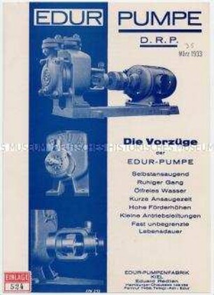 Die Vorzüge der EDUR-PUMPE