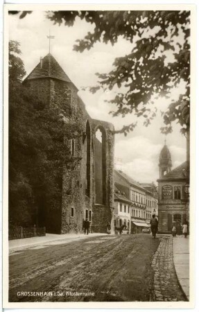 Großenhain. Klosterruine