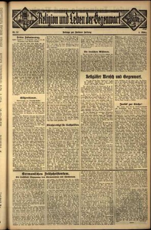 Dritte Ausgabe vom Sonntag, den 04. März 1934.