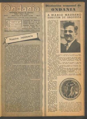1944,1,21: año 1, no. 21 (26 de octubre de 1944)