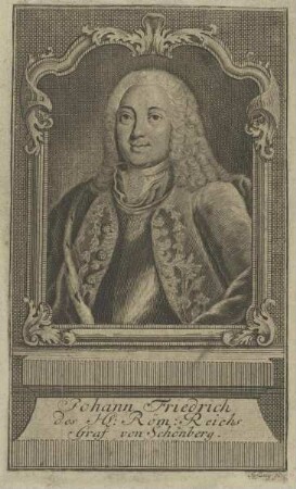 Bildnis von Johann Friedrich, Graf von Schönberg