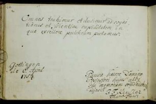 Johann Christophorus Keysler, Göttingen, 6.4.1754.