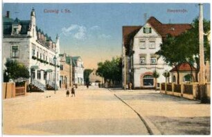 Coswig. Hauptstraße