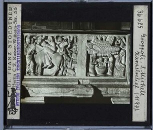 Pistoia, S. Michele a Groppoli : Kanzelrelief