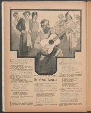 El viejo Toribio : Lo que canta el pueblo