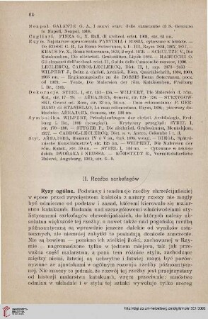 II. Rzeźba sarkofagów