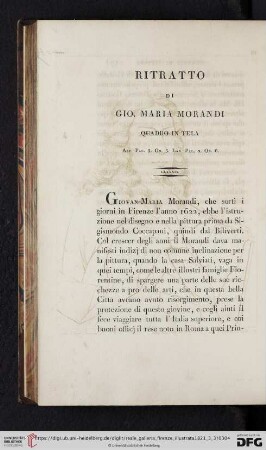 Ritratto Di Giovanni Maria Morandi