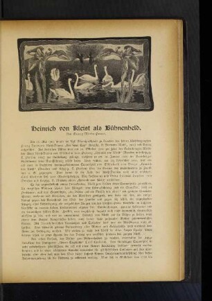 Heinrich von Kleist als Bühnenheld