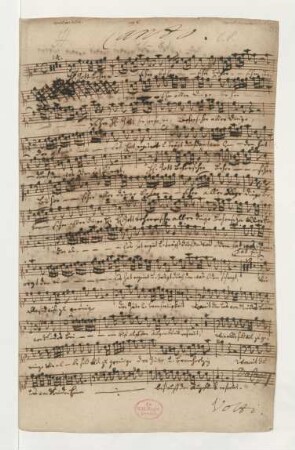 Herr Gott Beherrscher aller Dinge. Fragmente; V (4), Coro, orch; BWV 120a; BC B 15