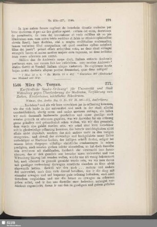 277, 1546, März 28. Torgau