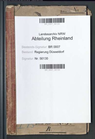 Rechnung über den Neubau des Arresthauses zu Der Neubau eines Arresthauses zu Elberfeld Band 1