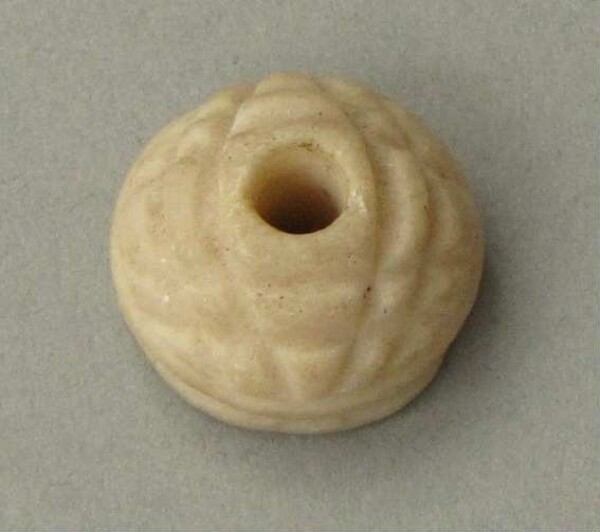 Spin whorl (?) or shell bead (?)