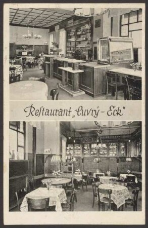 Ansichtskarte Restaurant "Cuvry-Eck", Schlesische Straße 16