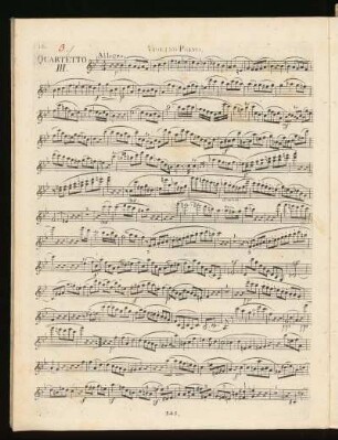 III. Streichquartett B-Dur