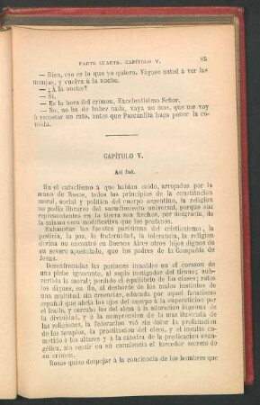 Capítulo V. - Así fué.