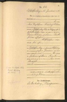 Standesamtsbuch der Stadt Aschaffenburg: Geburten 365/1900 - 184/1901