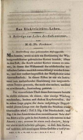Journal für Chemie und Physik. 57. 1829