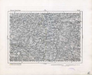 Reymann's Special-Karte, [Blatt] A3. Schawli