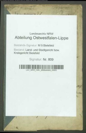 Sonstige: Schliepstein, Johannes Ernst: